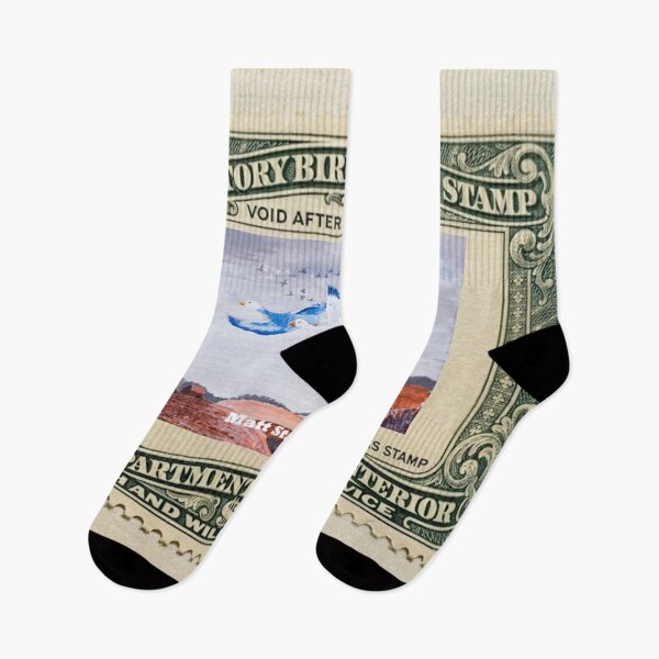 Item preview, Migratory Bird Hunting Stamp with snow geese  designed and sold by Matt Starr Fine Art .