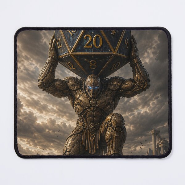 Item preview, Atlas Rolls the World – Titan of Fate and the D20 designed and sold by ITSimagination.