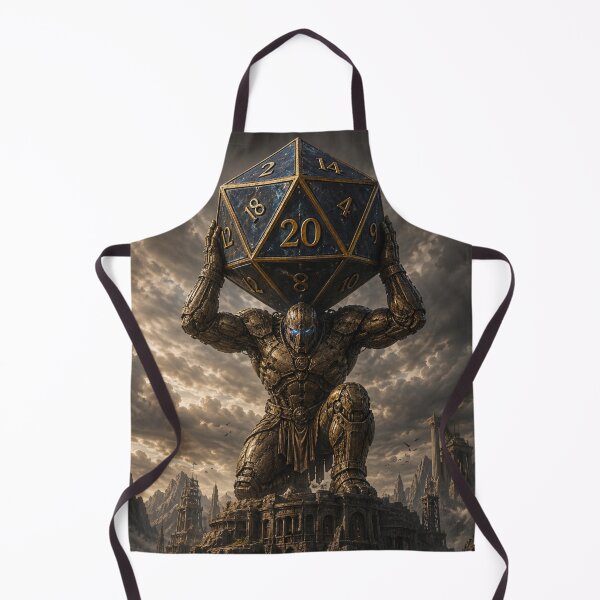 Item preview, Atlas Rolls the World – Titan of Fate and the D20 designed and sold by ITSimagination.