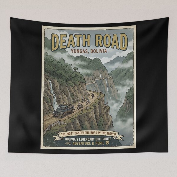 Item preview, Visit Death Road - Yungas Bolivia designed and sold by civomgon.