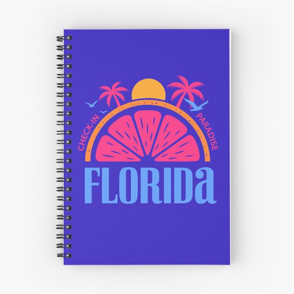 Item preview, Florida Check-In Paradise Retro Sunset Palms designed and sold by LinaValearte.
