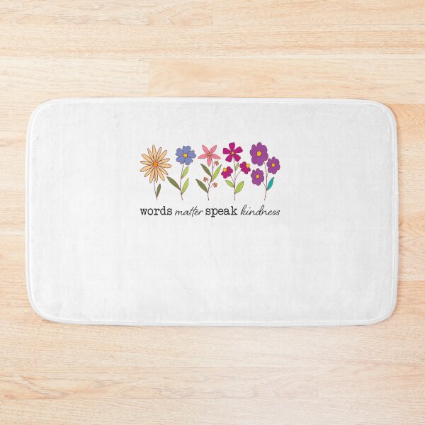Item preview, Words Matter Speak Kindness Boho Floral designed and sold by CriseldaBruning.
