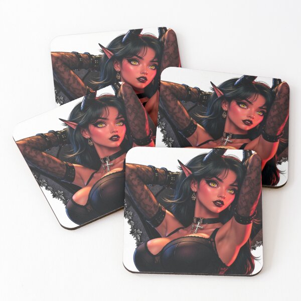 Item preview, Emily's Demon Days | Demon Girl Pinup designed and sold by KasaHunterHarem.