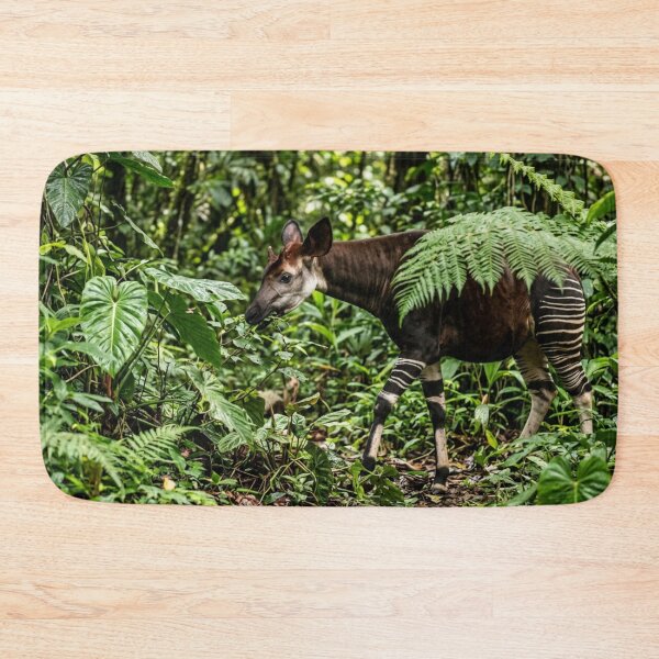 Item preview, Okapi hidden among the foliage designed and sold by Malisa345.