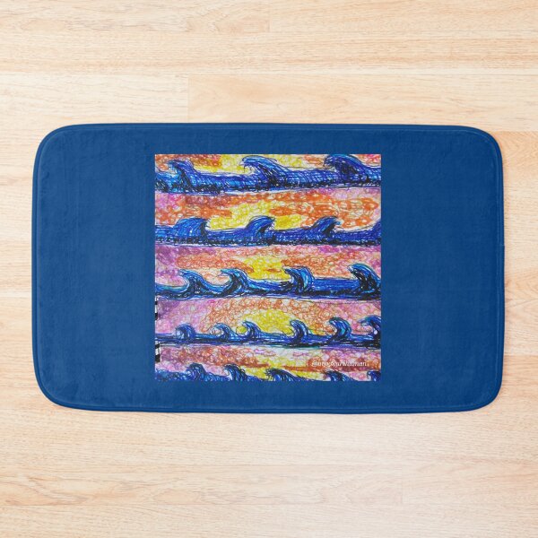 Item preview, Ocean Sunset Stripes  designed and sold by DancingCreek.