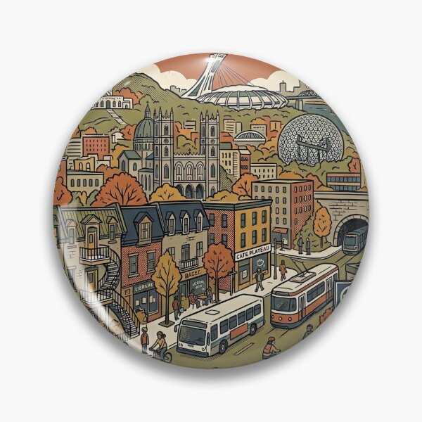 Item preview, Visit Montreal - Canada designed and sold by civomgon.