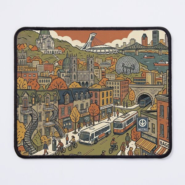 Item preview, Visit Montreal - Canada designed and sold by civomgon.