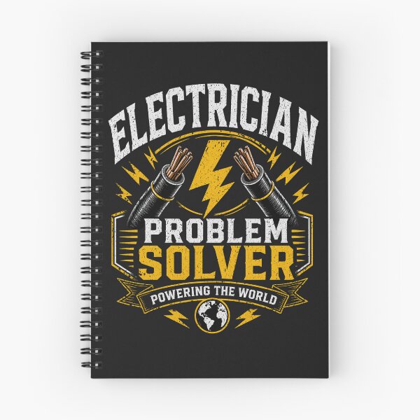 Item preview, Electrician Problem Solver Powering The World Shirt designed and sold by Drip5.