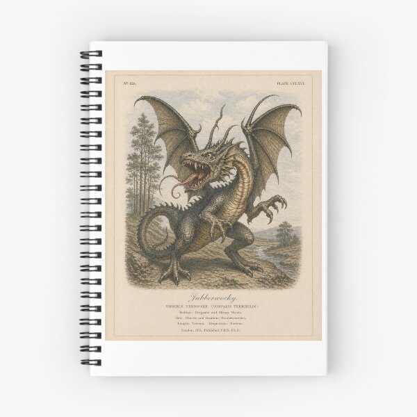 Item preview, Jabberwocky Illustration designed and sold by JJSizzleheimer.