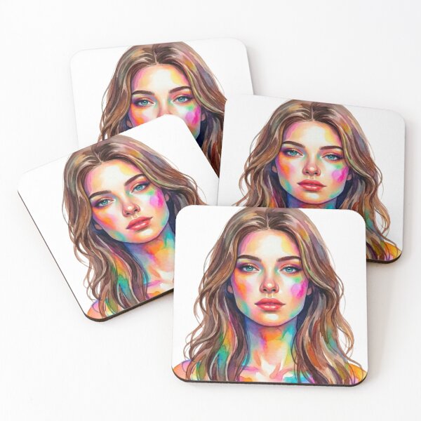 Item preview, Colorful beautiful girls designed and sold by PP&RAINBOW SHOP.