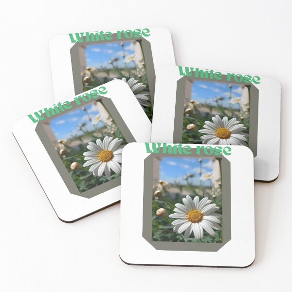 Item preview, White Daisy Portrait designed and sold by jabarArt.