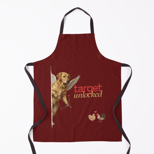 Item preview, Funny Cupid Dog and Chicken Love Target Design designed and sold by pawfectdesign18.