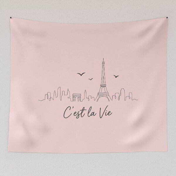 Item preview, C'est La Vie - Paris designed and sold by shellle in the ocean.