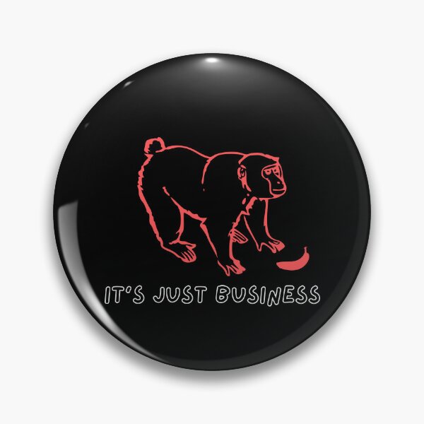 Item preview, Just Monkey Business Red designed and sold by BananaBank.