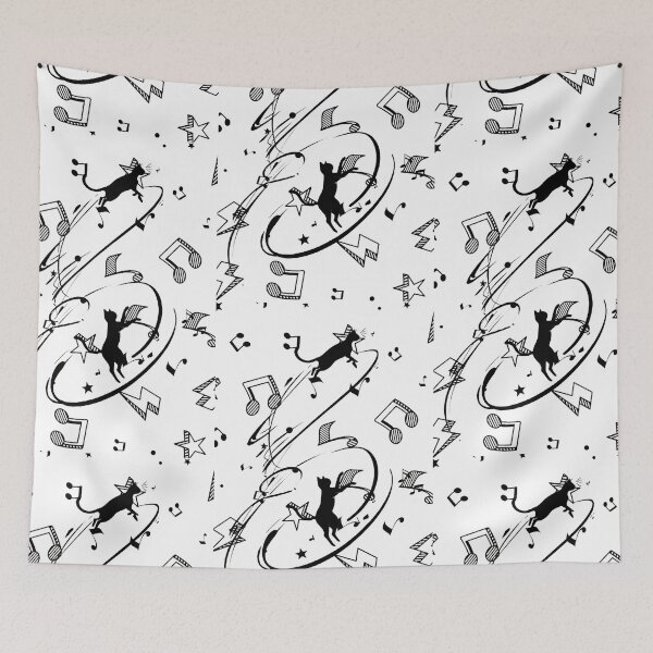 Item preview, Cosmic Jazz Cats: Musical Chaos and Stars designed and sold by Quotable Gear.