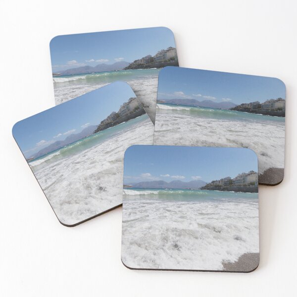 Item preview, Fun in the Waves at Ammoudi Beach designed and sold by Kasia Design.