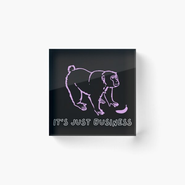 Item preview, Just Monkey Business Lavender designed and sold by BananaBank.