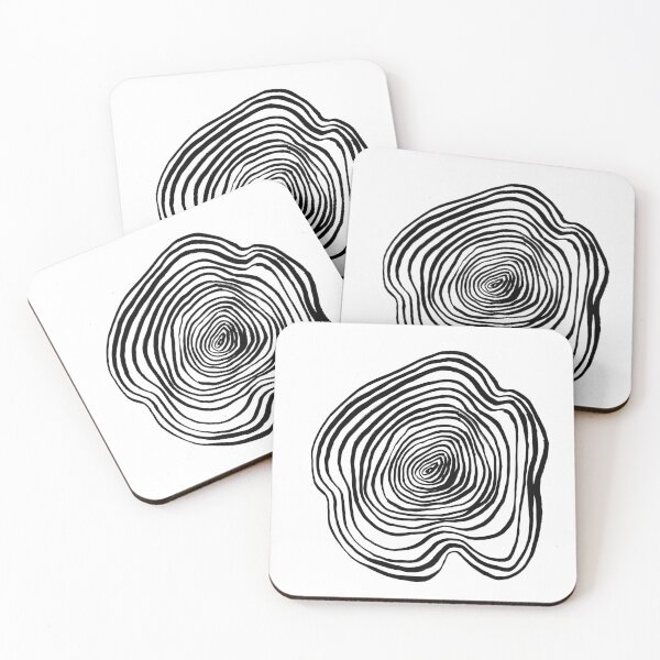 Item preview, Optical tree rings designed and sold by Lunar Fern.