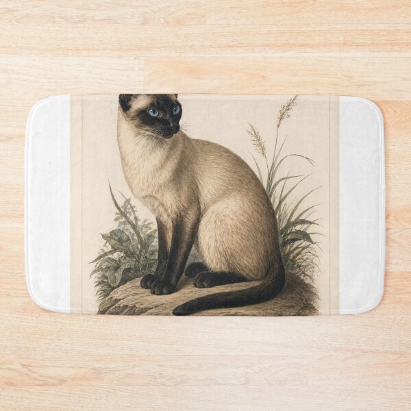 Item preview, Siamese Cat Illustration designed and sold by JJSizzleheimer.