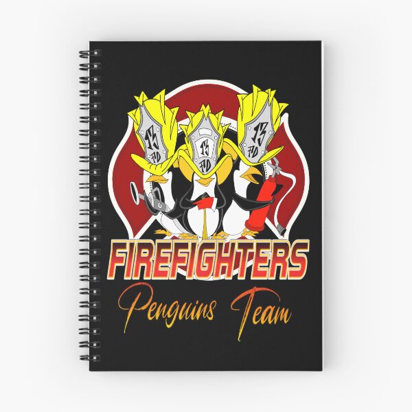 Item preview, Firefighters Penguins / Firefighters Animals  designed and sold by TheEndDesign.