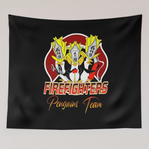 Item preview, Firefighters Penguins / Firefighters Animals  designed and sold by TheEndDesign.