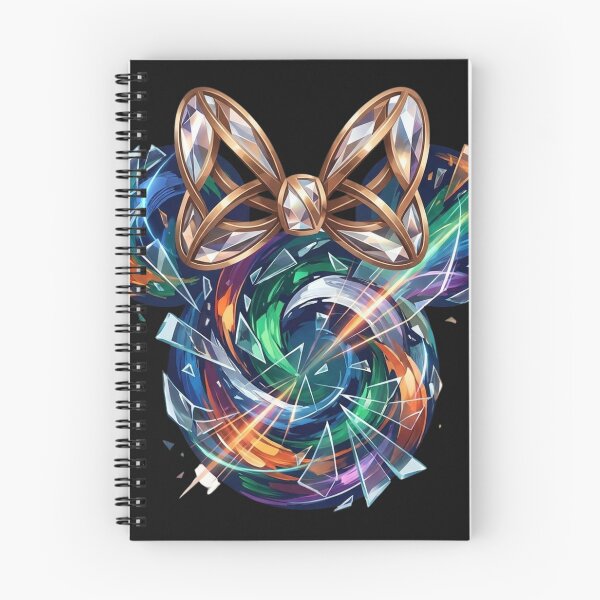 Item preview, Sparkling Gem Bow with Abstract Cosmic Swirl designed and sold by kioncoi84.