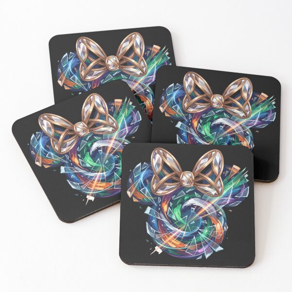 Item preview, Sparkling Gem Bow with Abstract Cosmic Swirl designed and sold by kioncoi84.