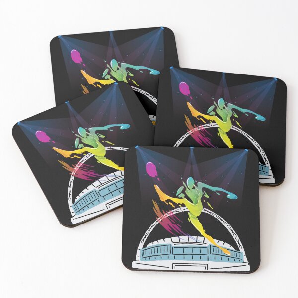 Item preview, Abstract Liquid Soccer Player Stadium Graphic designed and sold by E20STUDIO.