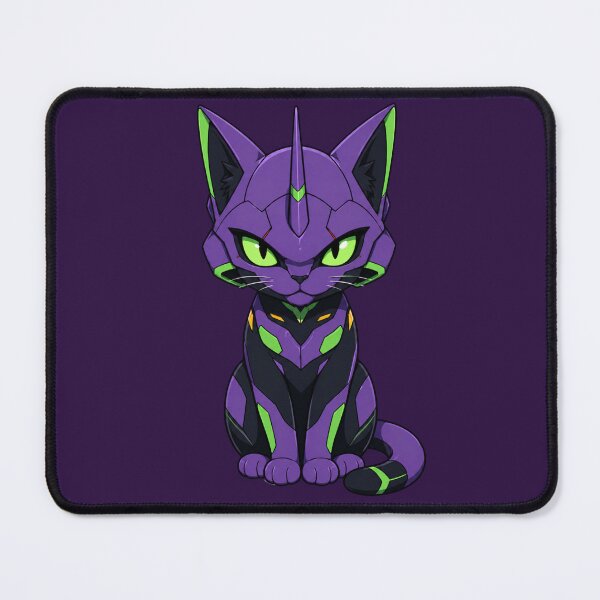 Item preview, Evangelion Unit-01 Cat designed and sold by Unknowj.