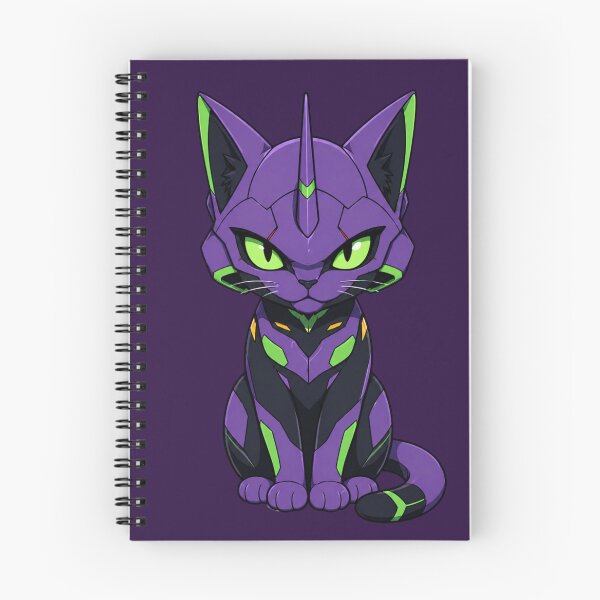 Item preview, Evangelion Unit-01 Cat designed and sold by Unknowj.
