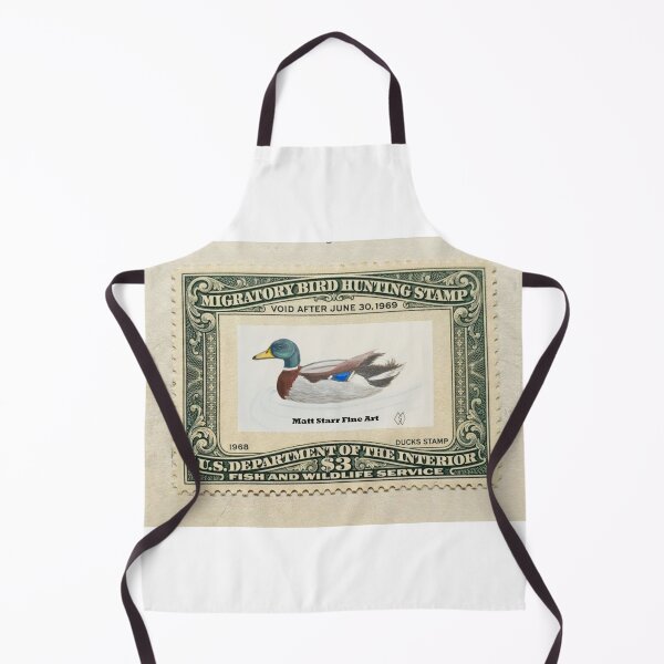 Item preview, Migratory Bird Hunting Stamp with mallard duck designed and sold by Matt Starr Fine Art .
