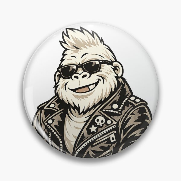 Item preview, Rebel Ape – Chill Smile designed and sold by KtacoYellow.