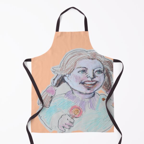 Item preview, Lollipop Little Girl (Original Drawing by ACCI) designed and sold by VanyssaGraphics.