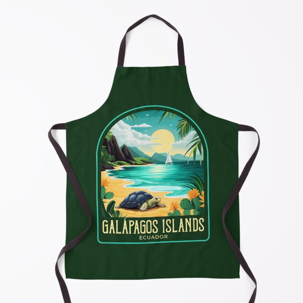 Item preview, Galápagos Islands Vintage Travel Illustration designed and sold by HomeLivingCo.