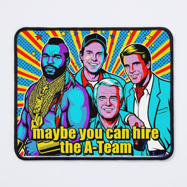 Item preview, A-Team Pop Art Meme designed and sold by Washout-Wear.