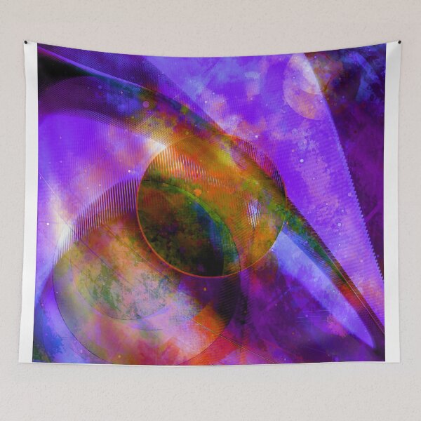 Item preview, "The Burning Planet" designed and sold by Spaceart9.