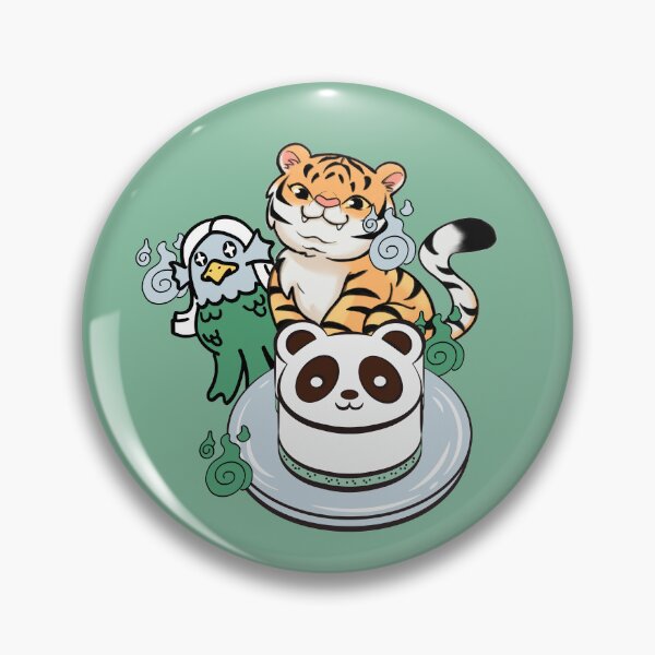 Item preview, Kawaii Tiger, Amabie Yokai & Panda Cake designed and sold by Kanniax.