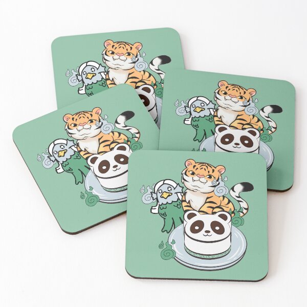 Item preview, Kawaii Tiger, Amabie Yokai & Panda Cake designed and sold by Kanniax.