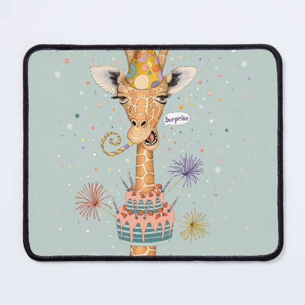 Item preview, Surprise Happy Birthday Giraffe  designed and sold by Ruta.
