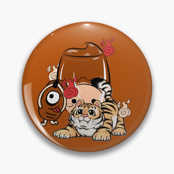 Item preview, Kawaii Tiger, Bakezori Yokai & Purin Pudding designed and sold by Kanniax.