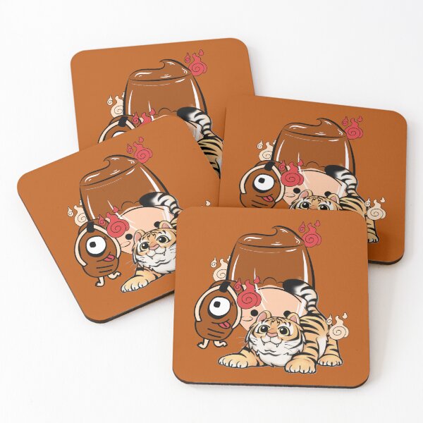 Item preview, Kawaii Tiger, Bakezori Yokai & Purin Pudding designed and sold by Kanniax.