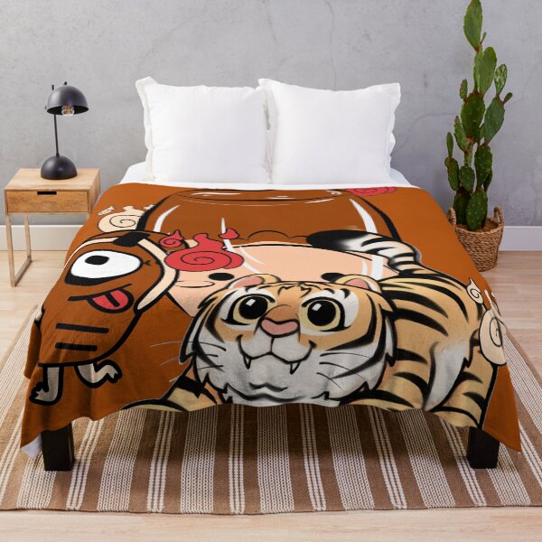 Item preview, Kawaii Tiger, Bakezori Yokai & Purin Pudding designed and sold by Kanniax.