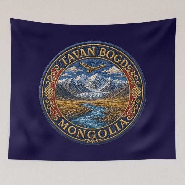 Item preview, Tavan Bogd, Mongolia – Glaciers, Eagles & Altai Mountains designed and sold by Girih.