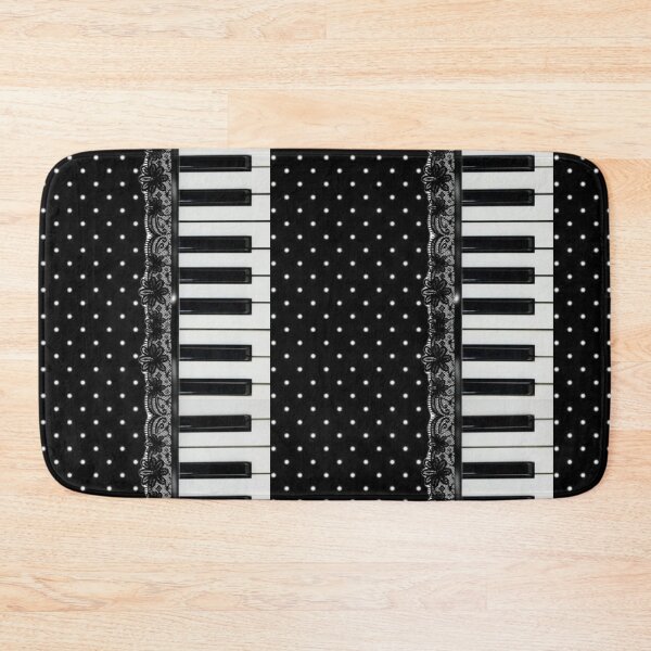 Item preview, Vintage Polka Dot Piano Lace Pattern designed and sold by destelloacido.