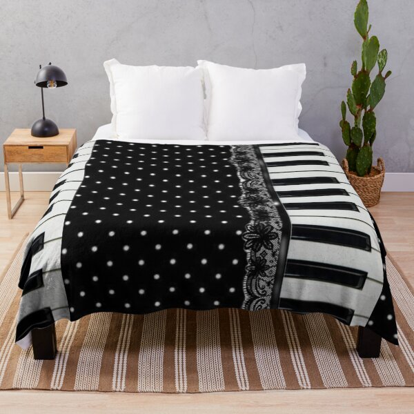 Item preview, Vintage Polka Dot Piano Lace Pattern designed and sold by destelloacido.