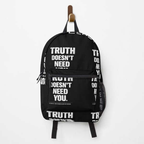 Item preview, Truth Doesn't Need You - Stoic Philosophy Quote - Minimalist Brutalist Typography Shirt designed and sold by MarioZ137.