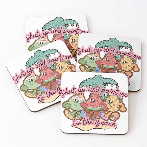 Item preview, Shut Up and Point Me to the Beach Tropical Fruits Art designed and sold by The-Melon-Cart.