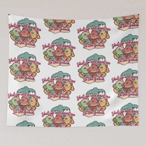 Item preview, Shut Up and Point Me to the Beach Tropical Fruits Art designed and sold by The-Melon-Cart.