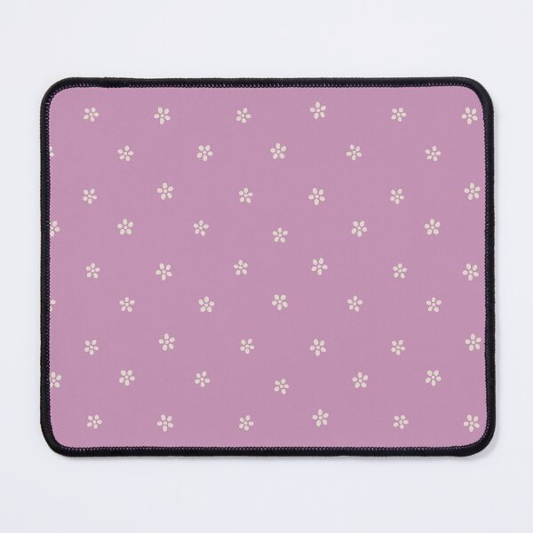 Item preview, Tiny Floral Blender - Warm Cream on Dusty Mauve designed and sold by Elodie-Motifs.