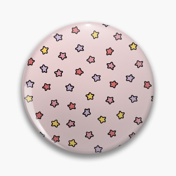 Item preview, Red Yellow Pink Stars Cute Sticker Pack designed and sold by dontqu0teme.